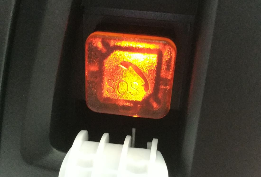 BMWのSOSボタン